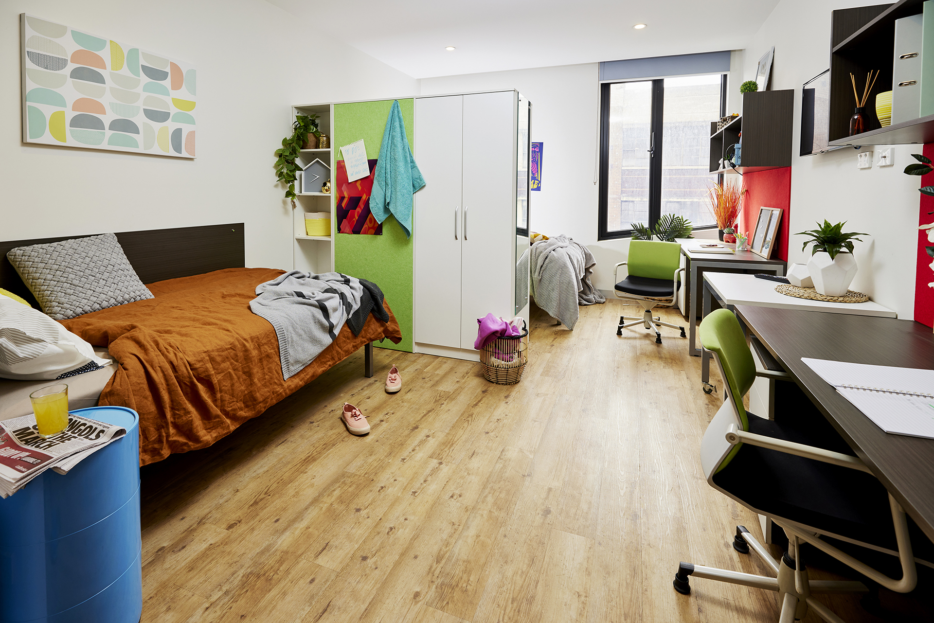 Twin king single on sale beds