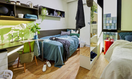 Twin Room in Shared Apartment